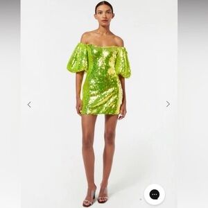 RHODE Dali sequin party dress